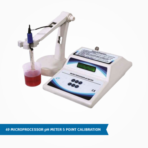 Benchtop pH Meter SIPLLT 49: Accurate and Reliable pH Measurement for Lab Applications