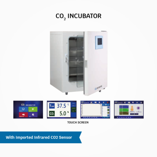 Enhanced CO2 Incubator with Touch Screen Display – Optimal Control for Precise Cell Culturing