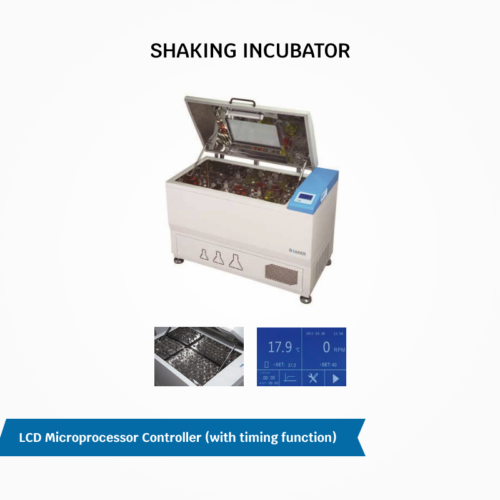 Enhance Your Lab Efficiency with our LCD Shaking Incubator – Featuring Timing Function